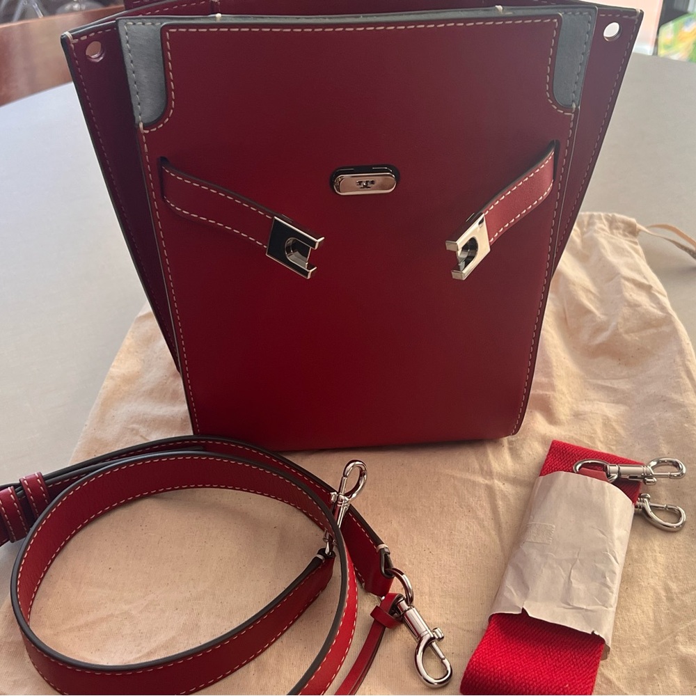 Tory Burch Lee Radziwell Double Bucket handbag